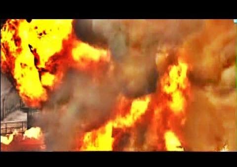 Incêndio atinge depósito de combustível no Rio de Janeiro